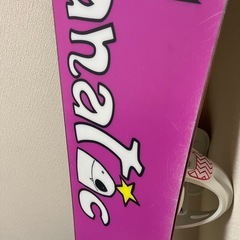 スノボ　ビンディング、ケース付きの画像