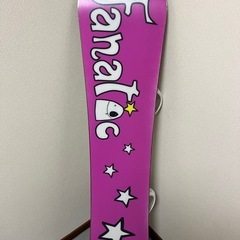 スノボ　ビンディング、ケース付きの画像