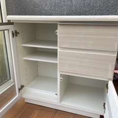 ニトリ　キャビネット　80サイズの画像