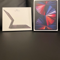 iPAD Pro 12.9 2022 第5世代 128GB magic keyboard付の画像
