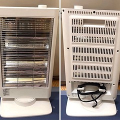 遠赤外線  首振りカーボンヒーター 美品  3灯、三段階調節OK！