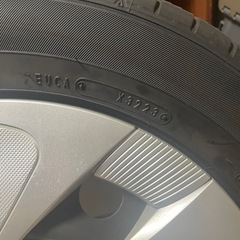 中古品　アクア純正タイヤセットの画像