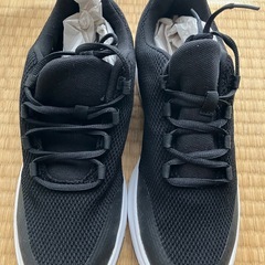 黒メンズスニーカー26cmの画像