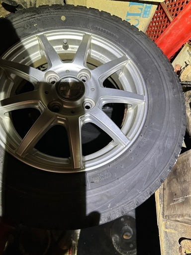 アルミ13インチスタッドレス4本セット