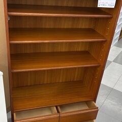 ★リユースのサカイ千葉中央店★  ラック ブラウン H146×D35×W85 クリーニング済み TC5193の画像