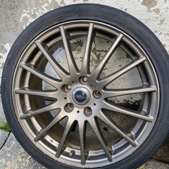 アルミタイヤホイールの画像