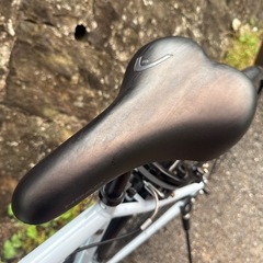 ✨クロスバイク 6変速 HEAD 自転車 水色 配送3000~ その他多数出品中‼️の画像