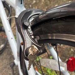 ✨クロスバイク 6変速 HEAD 自転車 水色 配送3000~ その他多数出品中‼️の画像