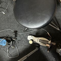 YAMAHA　DTXPLORER　電子ドラムセット　椅子　キックペダルの画像