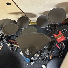 YAMAHA　DTXPLORER　電子ドラムセット　椅子　キックペダルの画像