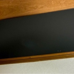 黒の木の板　40cm✖️180cm✖️1.8の画像