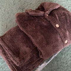 メンズ　着る毛布　　　　の画像