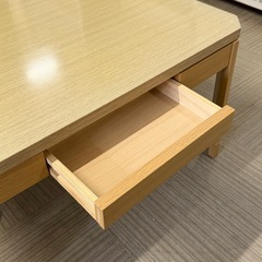 【美品‼️】ニトリ 80cm角 カジュアルこたつ 家具調コタツ リビングこたつ 継ぎ足(高さ2段階) 木目調ブラウン♪の画像