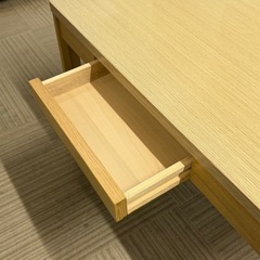 【美品‼️】ニトリ 80cm角 カジュアルこたつ 家具調コタツ リビングこたつ 継ぎ足(高さ2段階) 木目調ブラウン♪の画像