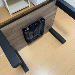 ニトリ こたつ 木目調の画像