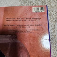 スティービー・ワンダー     LPレコードの画像