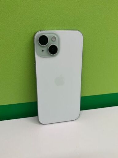 iphone 15  128GB ミントグリーン  初期化済