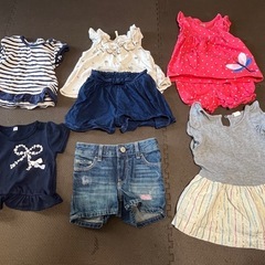 80センチ女の子服の画像