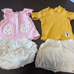 ※今週末処分予定　70センチ女の子服の画像