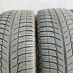 215/50R17 95H ミシュラン　XｰICE3+ 2017年製　中古4本 日産純正　17インチ7J +45 PCD114.3/5H の画像
