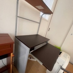 パソコン　プリンター　ラックの画像