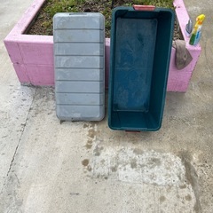 使用感有り　屋外道具箱