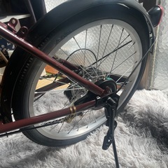 
折りたたみ自転車の画像