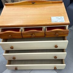 ★リユースのサカイ千葉中央店★  タンス ブラウン H77×D45×W85 クリーニング済み TC5195の画像