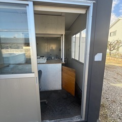 三協フロンテア　プレハブ　お店　店舗　ユニットハウスの画像