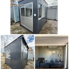 三協フロンテア　プレハブ　お店　店舗　ユニットハウスの画像