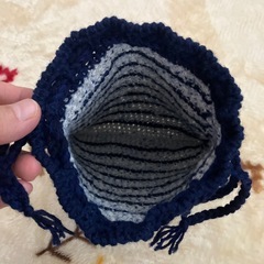 かぎ編み☆巾着の画像