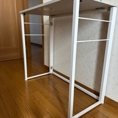 万能隙間テーブル！ニトリ折りたたみデスク Nポルダの画像