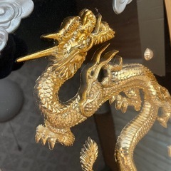 額入り龍、額縁額装木製の画像