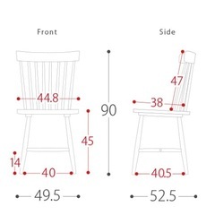 木製ダイニングテーブルセットの画像