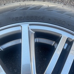 スタッドレスタイヤ　155/65R14の画像