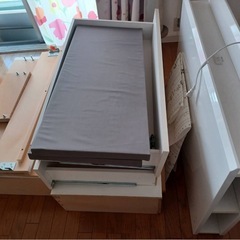 解体済みシングルベッドの画像