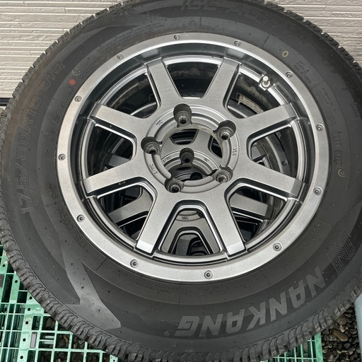 【美品】ジムニー23アルミ付スタットレス4本セット