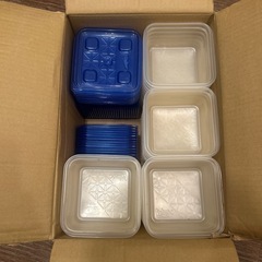 【引取無料】ジップロックタッパー1kg ×53個の画像