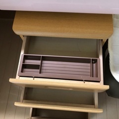 システムディスク　学習机　村内家具  ピンク　取扱説明書ありの画像