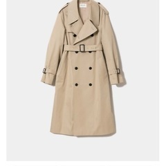 beautiful people カーキトレンチコートの画像