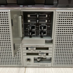 昭和レトロラジカセ　SHARP GF-808S THE SEARCHER-W早いお取引きの方を優先させて頂きます。お待ちしております。。の画像