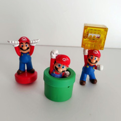 『スーパーマリオ』16個セット ルイージ ピーチ姫 クッパ ドンキーコングの画像