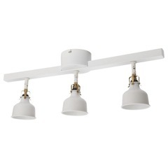 IKEA　IKEA ラーナルプ　3灯シーリングライト照明　の画像