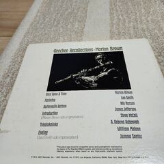 マリオン・ブラウン   LPレコードの画像