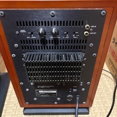 【中古良品】【山形】5.1ch スピーカーシステム DENON デノン７本セット スタンド付き シアターシステムに！インテリアにも！【年内限定】の画像