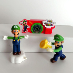 『スーパーマリオ』16個セット ルイージ ピーチ姫 クッパ ドンキーコングの画像
