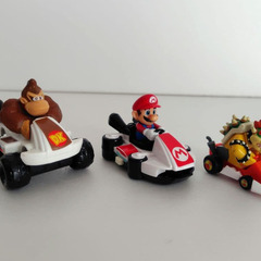 『スーパーマリオ』16個セット ルイージ ピーチ姫 クッパ ドンキーコングの画像