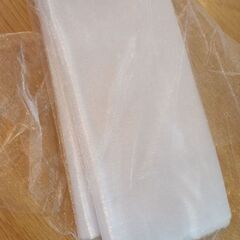 【大きめ生地】多分オーガンジーとレースの画像