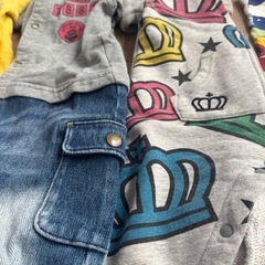 80cm ベビー 長袖 
ロンパースの画像