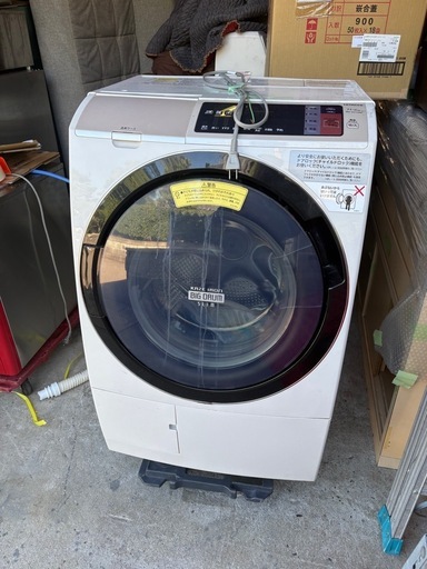 日立　ドラム洗濯機　BD-SV110AL 2017年製　中古品